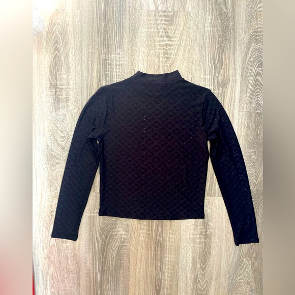 H&M Black Mock Turtleneck Long Sleeved - Picture 3 of 8